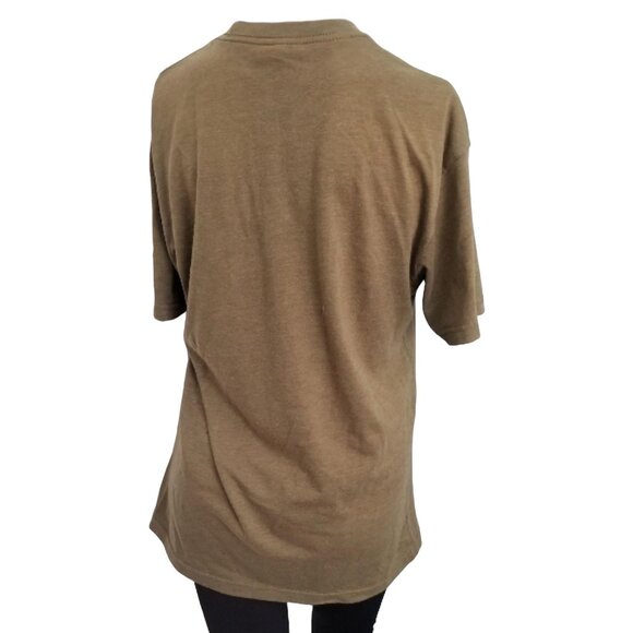 Fourth of July 1776 T-Shirt Sz Small Beige Graphic Tee Betsy Ross Flag - Picture 3 of 6